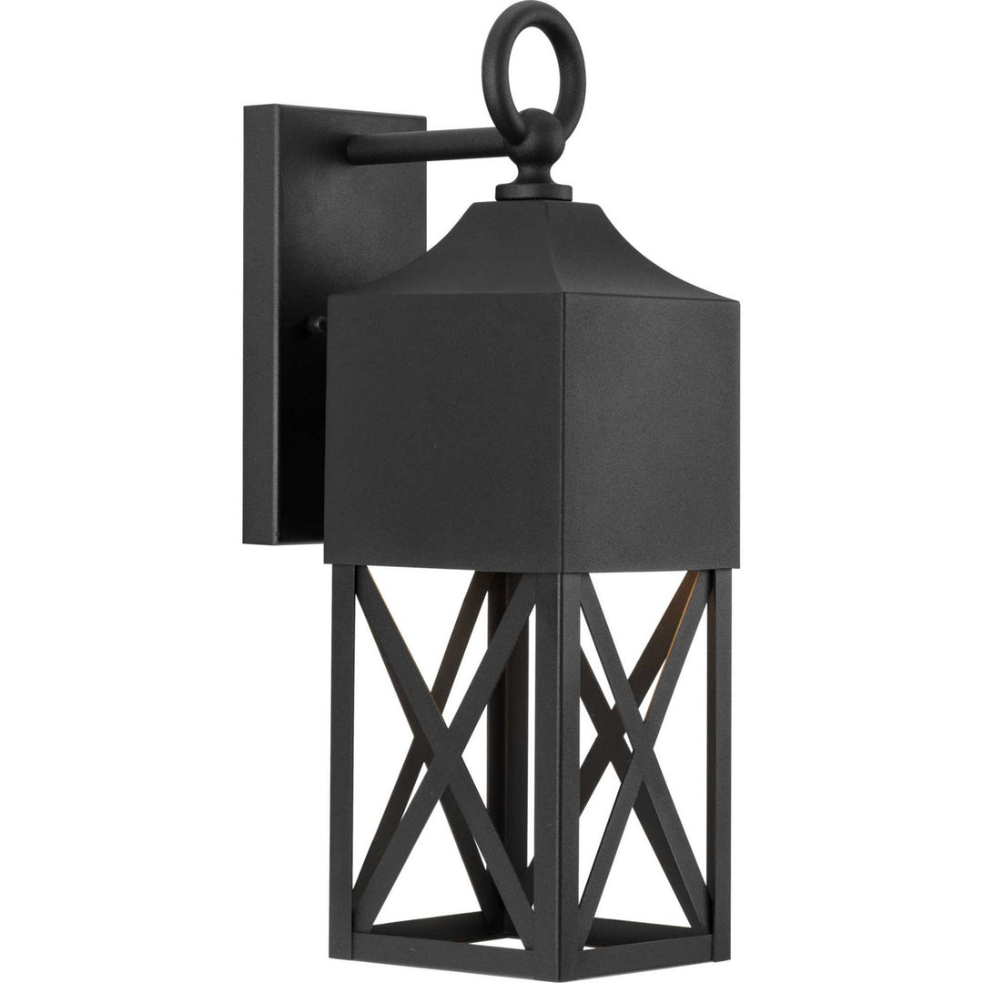 Birkdale One Light Outdoor Wall Lantern in Black - available from The Lighting Shoppe, trusted by Canadian homeowners