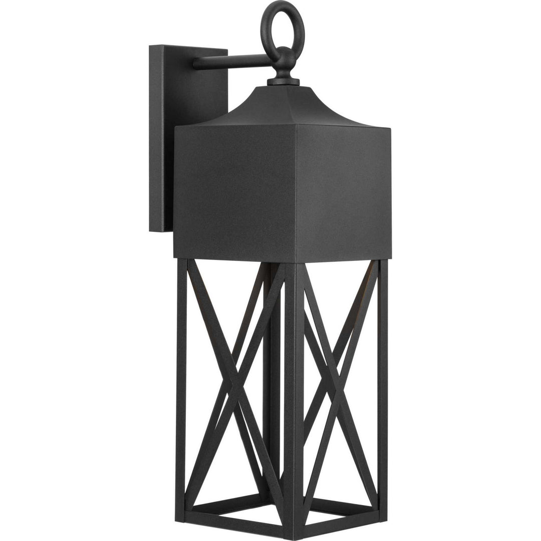 Birkdale One Light Outdoor Wall Lantern in Black - available from The Lighting Shoppe, trusted by Canadian homeowners