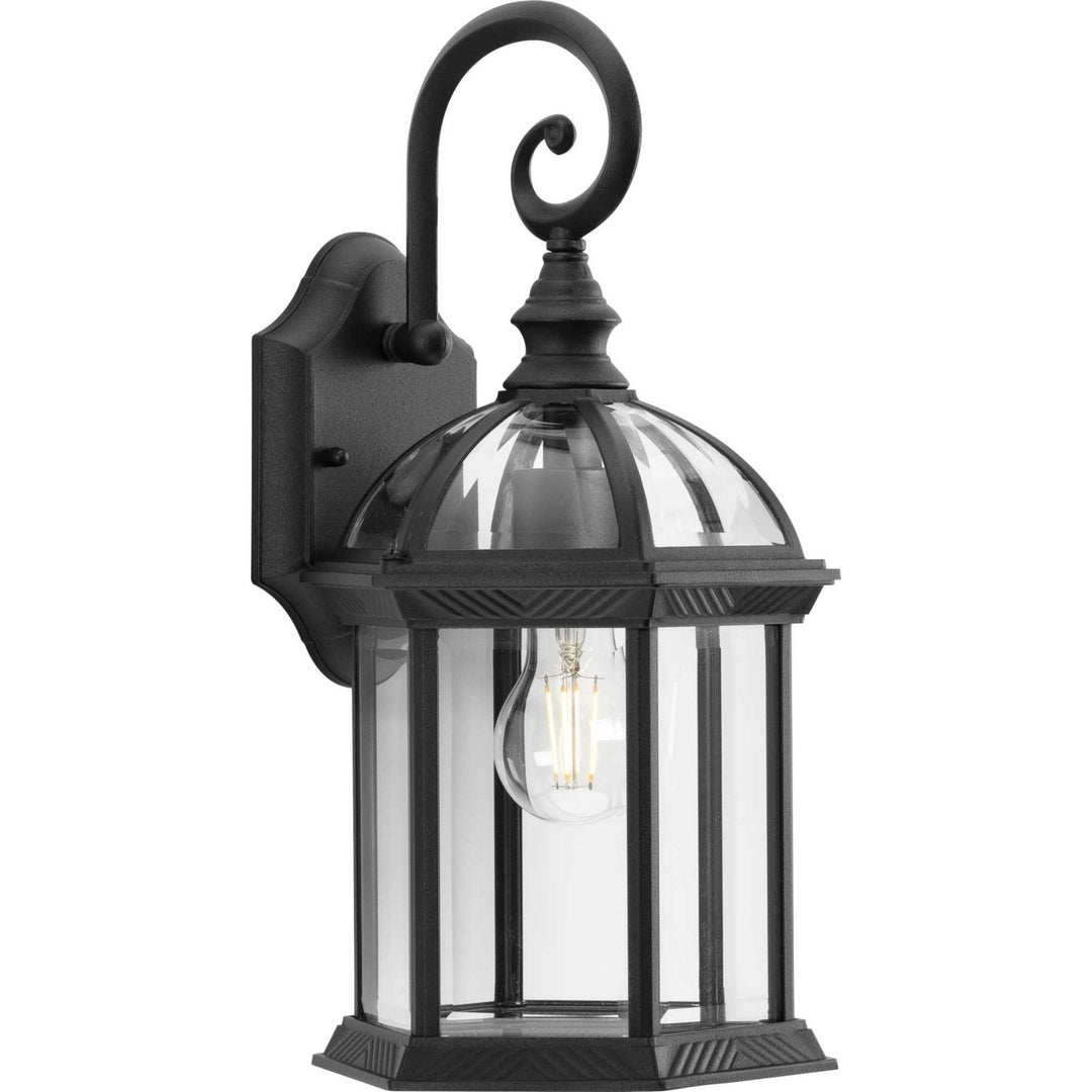 Dillard One Light Outdoor Wall Lantern in Black - available from The Lighting Shoppe, trusted by Canadian homeowners