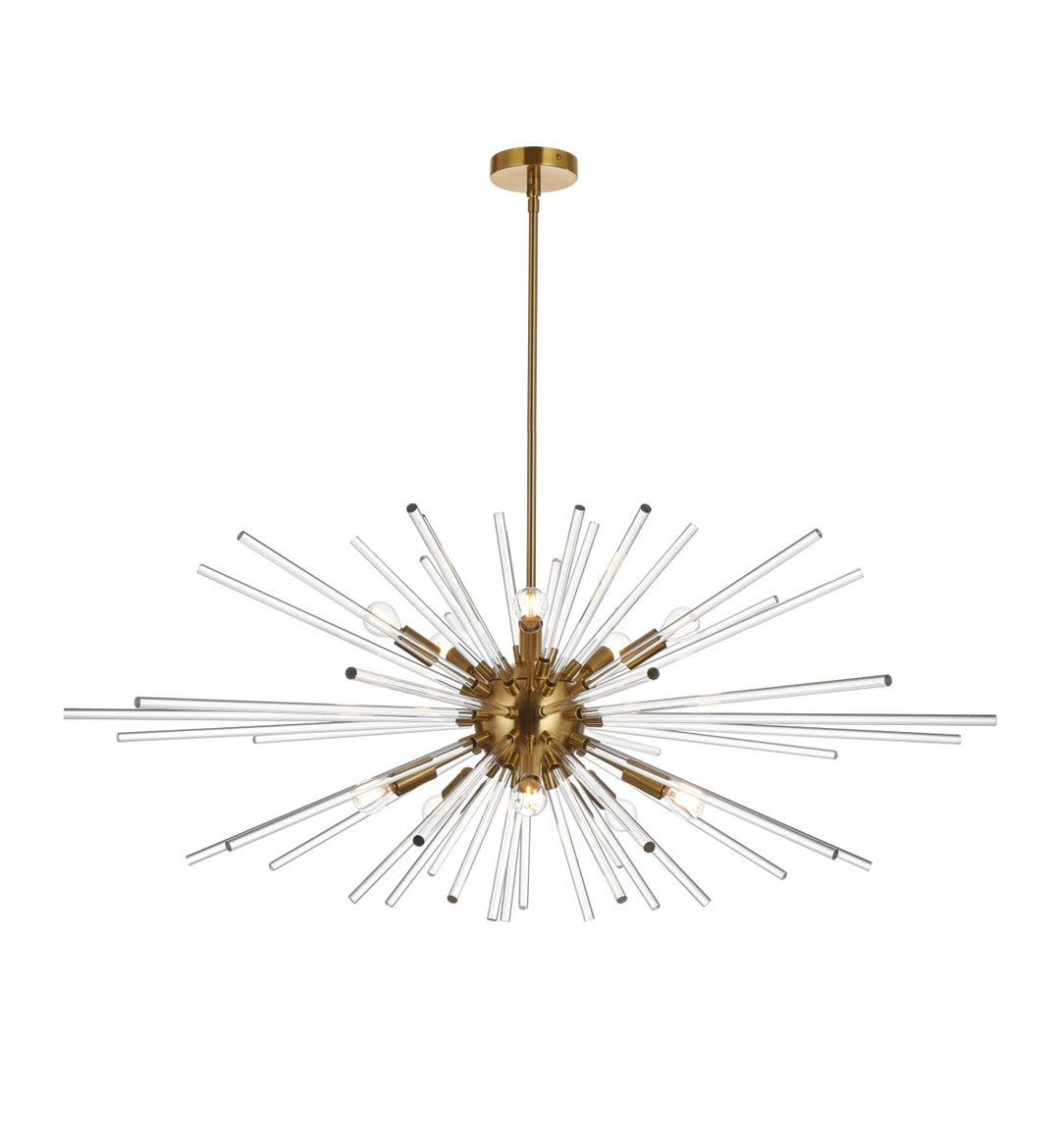 Sienna Ten Light Pendant in Gold - available from The Lighting Shoppe, trusted by Canadian homeowners