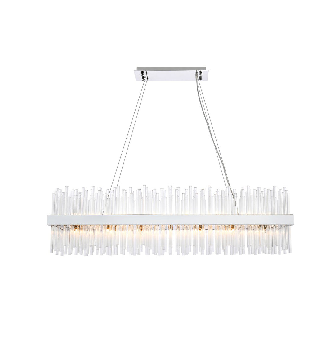 Elegant Lighting - 3000G48C - 28 Light Chandelier - Dallas - chrome