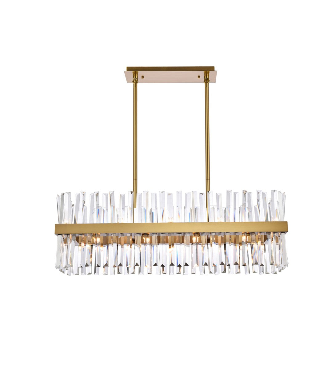 Serephina 20 Light Chandelier in Satin Gold - available from The Lighting Shoppe, trusted by Canadian homeowners