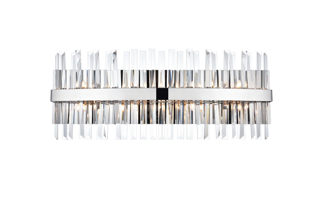 Serephina Eight Light Bath Sconce in Chrome - available from The Lighting Shoppe, trusted by Canadian homeowners