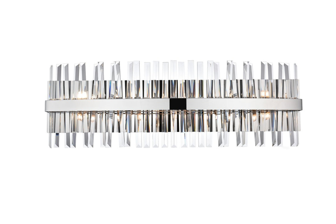 Serephina Ten Light Bath Sconce in Chrome - available from The Lighting Shoppe, trusted by Canadian homeowners