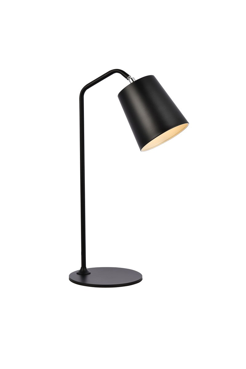 Leroy One Light Table Lamp in Black - available from The Lighting Shoppe, trusted by Canadian homeowners