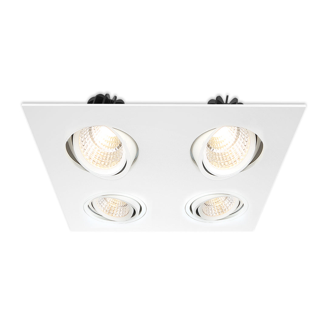 Four Light Downlight in White - available from The Lighting Shoppe, trusted by Canadian homeowners