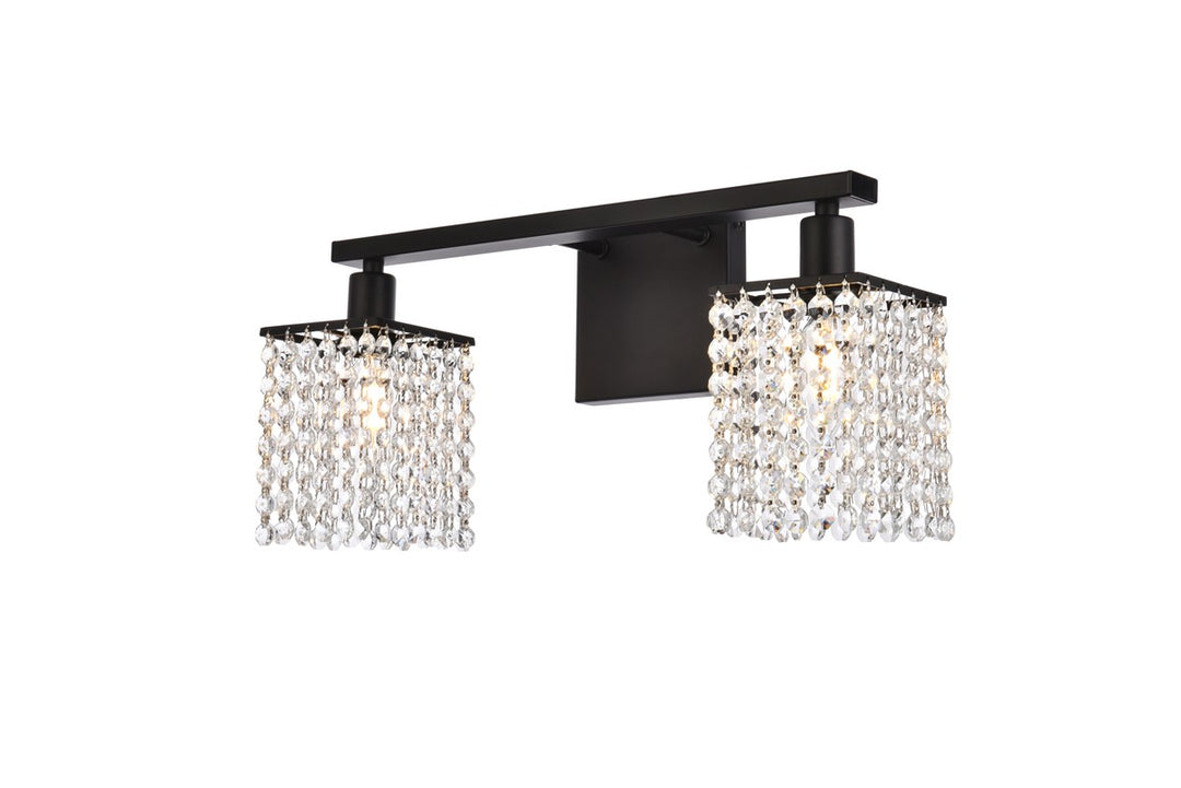 Phineas Two Light Bath in Black - available from The Lighting Shoppe, trusted by Canadian homeowners