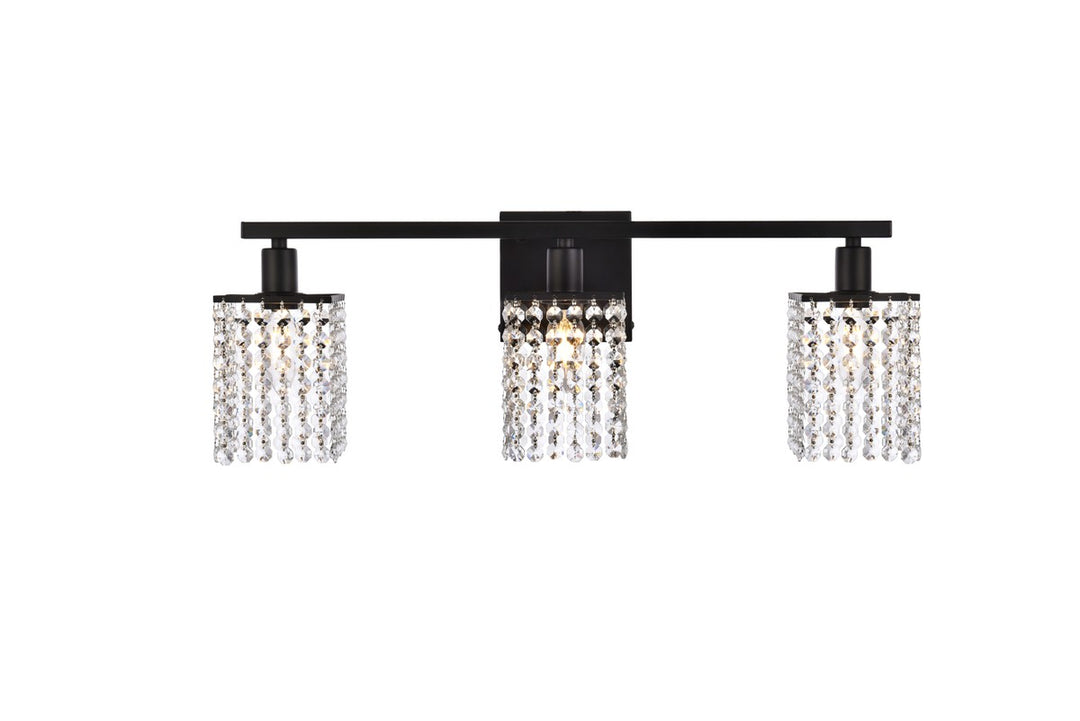 Phineas Three Light Bath in Black - available from The Lighting Shoppe, trusted by Canadian homeowners
