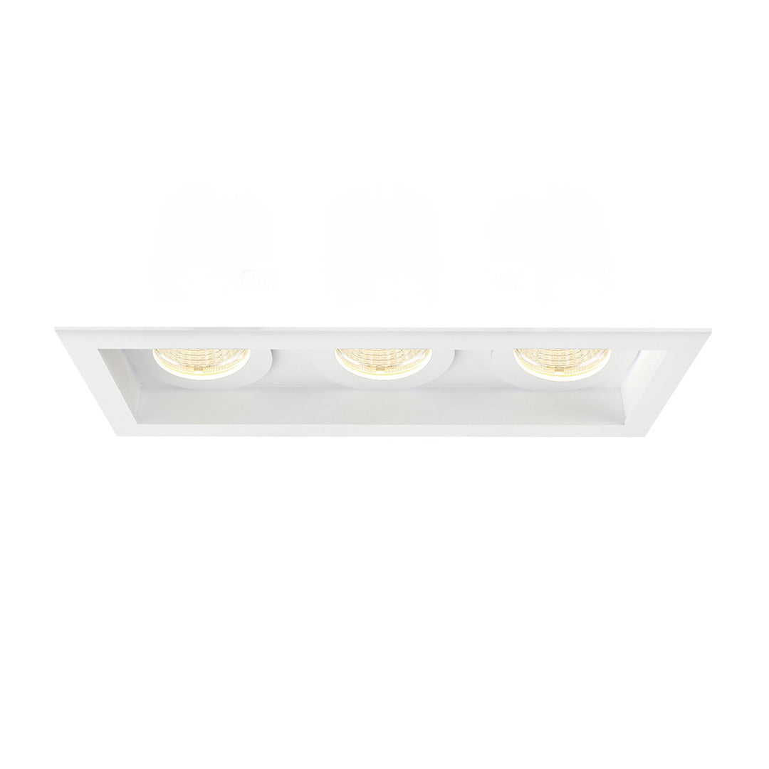 Amigo Three Light Downlight in White - available from The Lighting Shoppe, trusted by Canadian homeowners