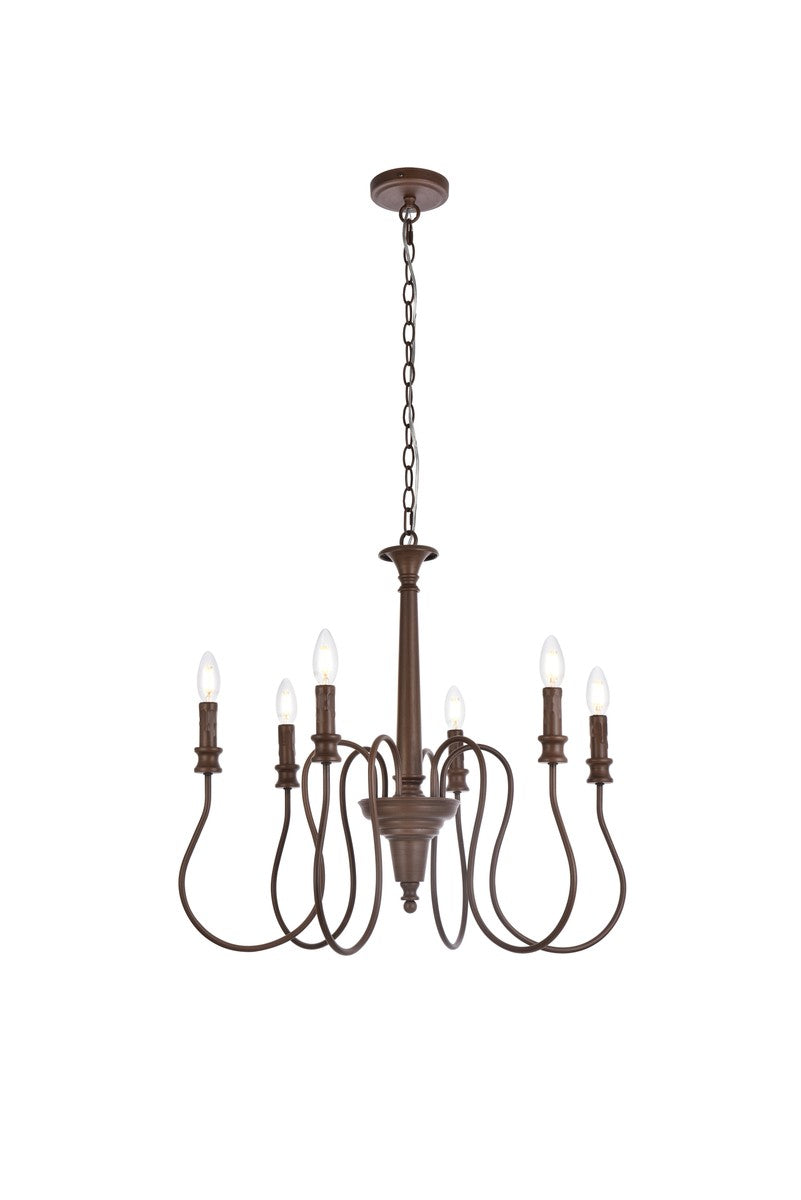 Flynx Six Light Pendant in Weathered Oak - available from The Lighting Shoppe, trusted by Canadian homeowners