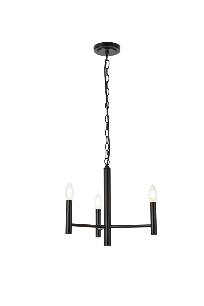 Carmella Three Light Pendant in Black - available from The Lighting Shoppe, trusted by Canadian homeowners