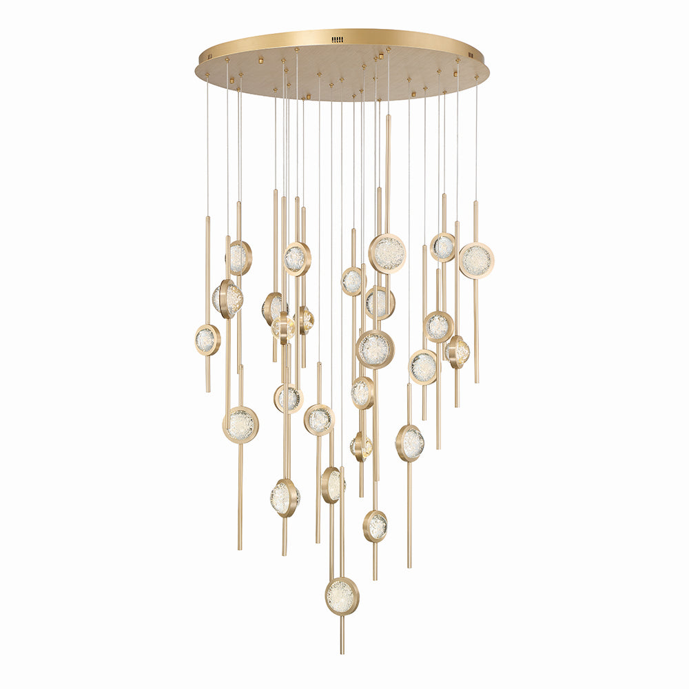 Eurofase Canada - 43890-026 - BARLETTA-CHD-26LT-40IN-GD - BARLETTA - Gold