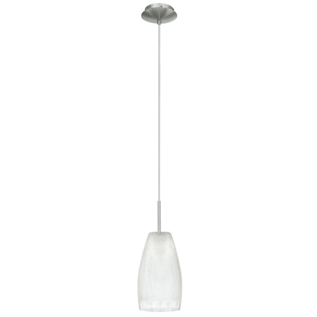 Crash One Light Pendant in Matte Nickel Eglo Canada
