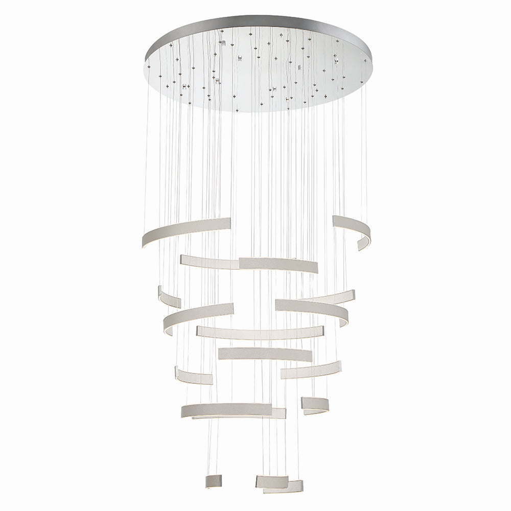 Eurofase Canada - 43902-038 - VERDURA-CHD-18LT-41IN-GR-WH - VERDURA - Grey
