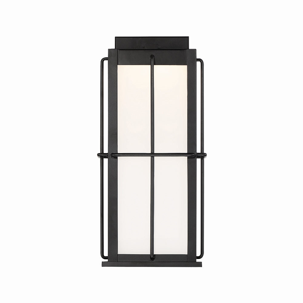 Bensa LED Wall Sconce in Black - available from The Lighting Shoppe, trusted by Canadian homeowners