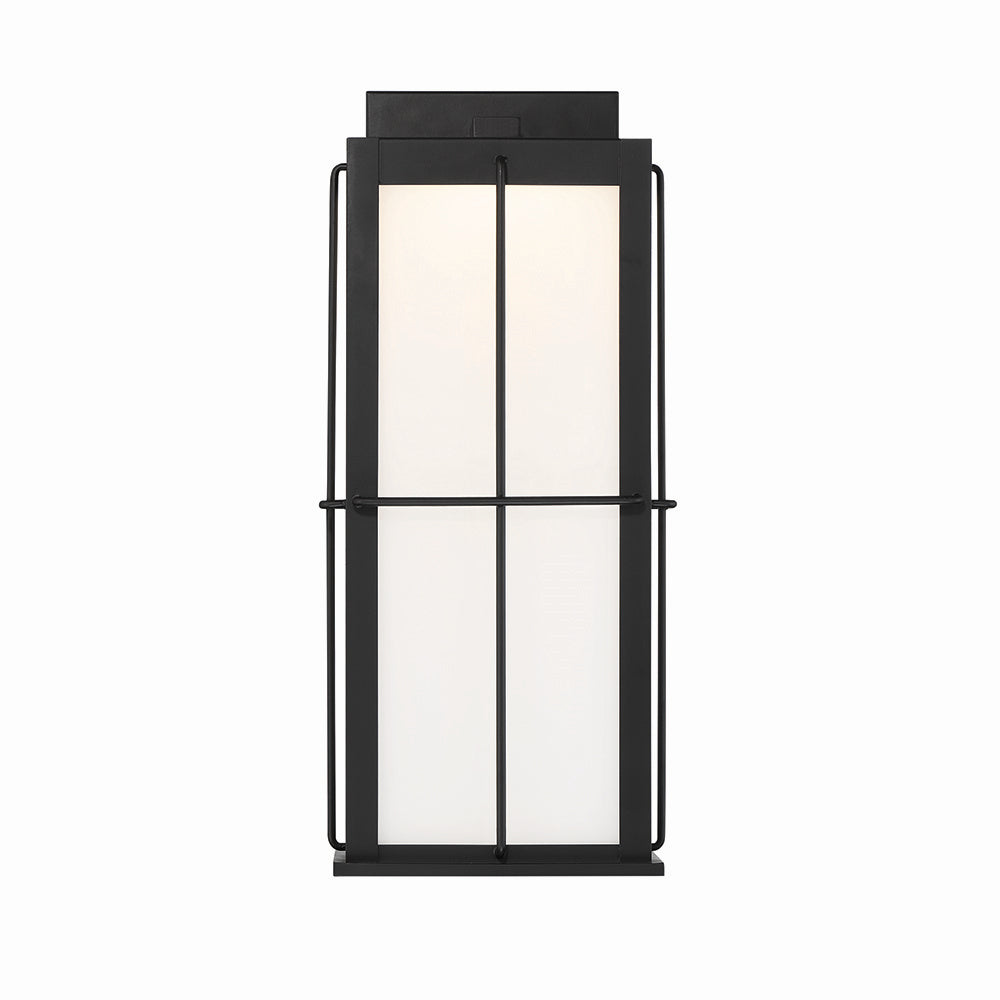 Bensa LED Wall Sconce in Black - available from The Lighting Shoppe, trusted by Canadian homeowners
