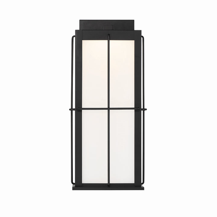 Bensa LED Wall Sconce in Black - available from The Lighting Shoppe, trusted by Canadian homeowners