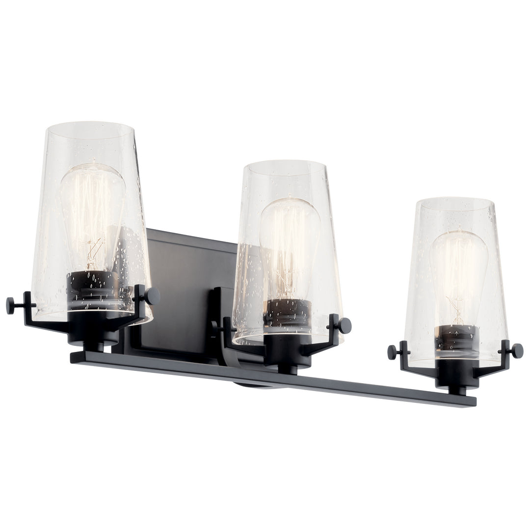 Kichler Canada - 45297BK - Three Light Bath - Alton - Black