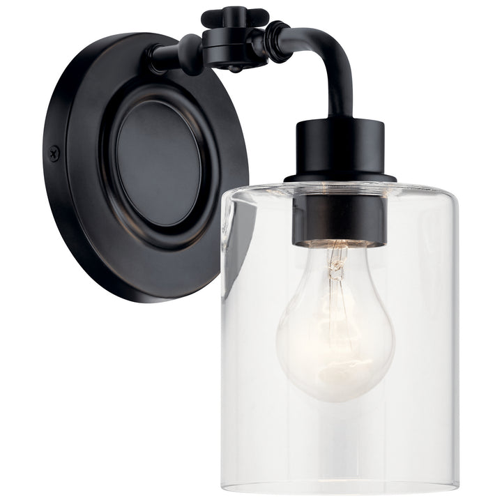 Kichler Canada - 45664BK - One Light Wall Sconce - Gunnison - Black