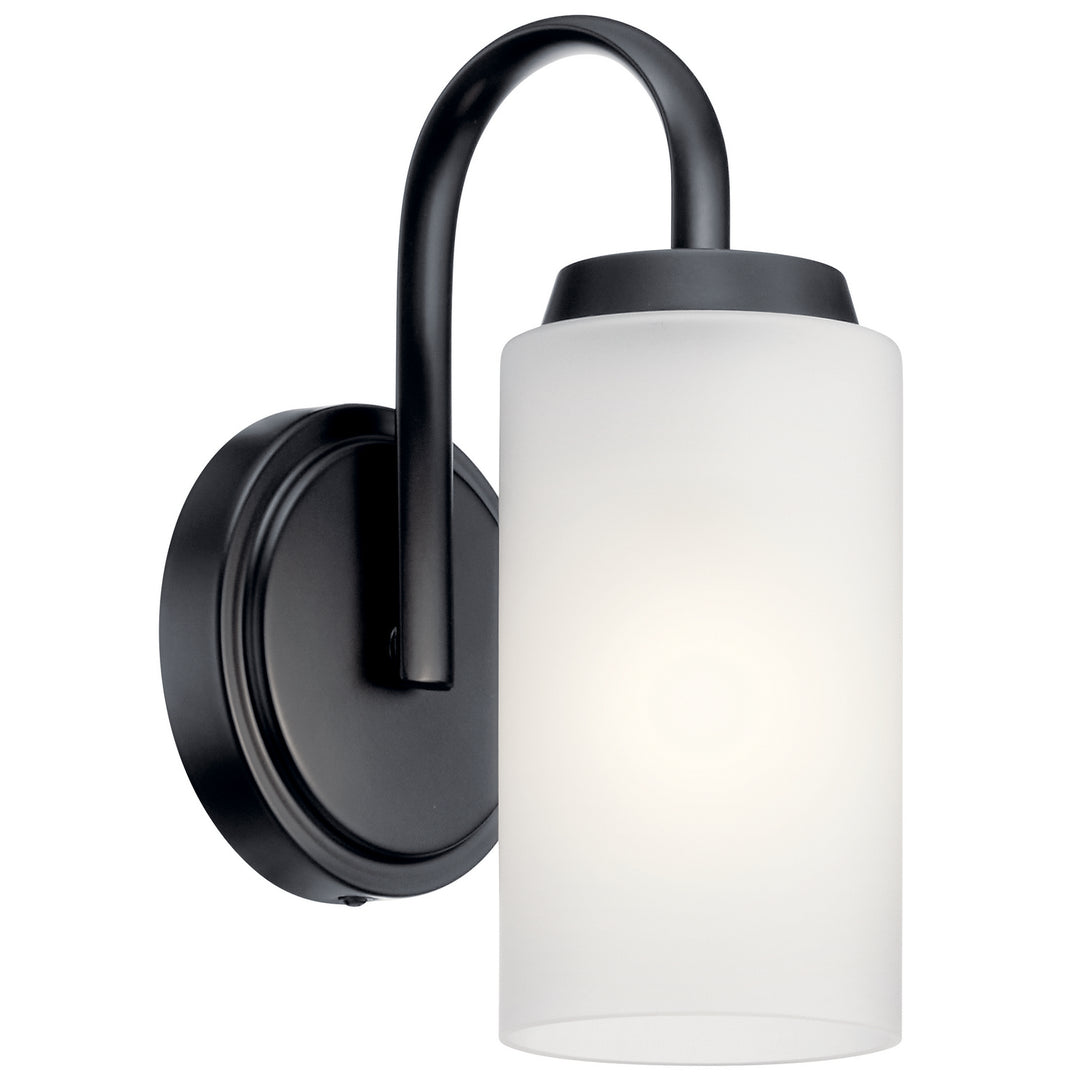 Kichler Canada - 55085BK - One Light Wall Sconce - Kennewick - Black