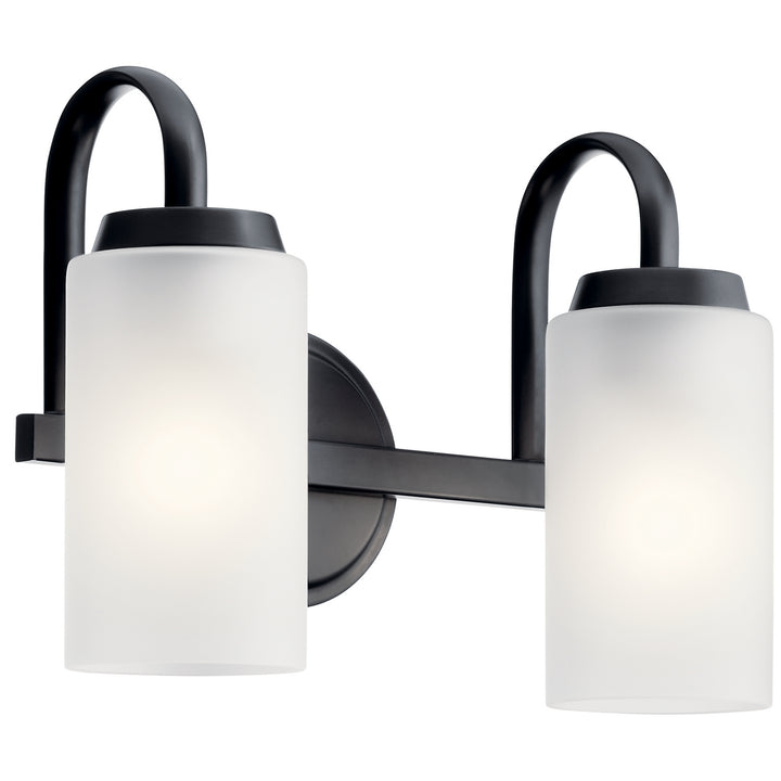 Kichler Canada - 55086BK - Two Light Bath - Kennewick - Black
