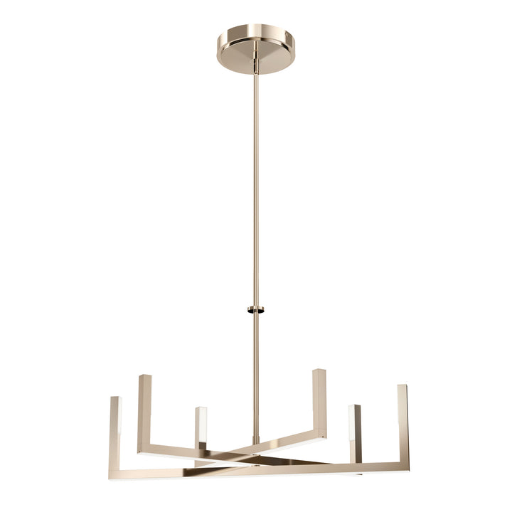 Kichler Canada - 84313PN - LED Chandelier - Priam - Polished Nickel