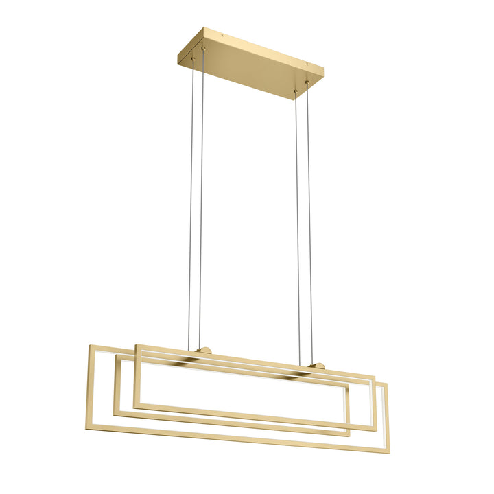Kichler Canada - 84322CG - LED Linear Chandelier - Jestin - Champagne Gold