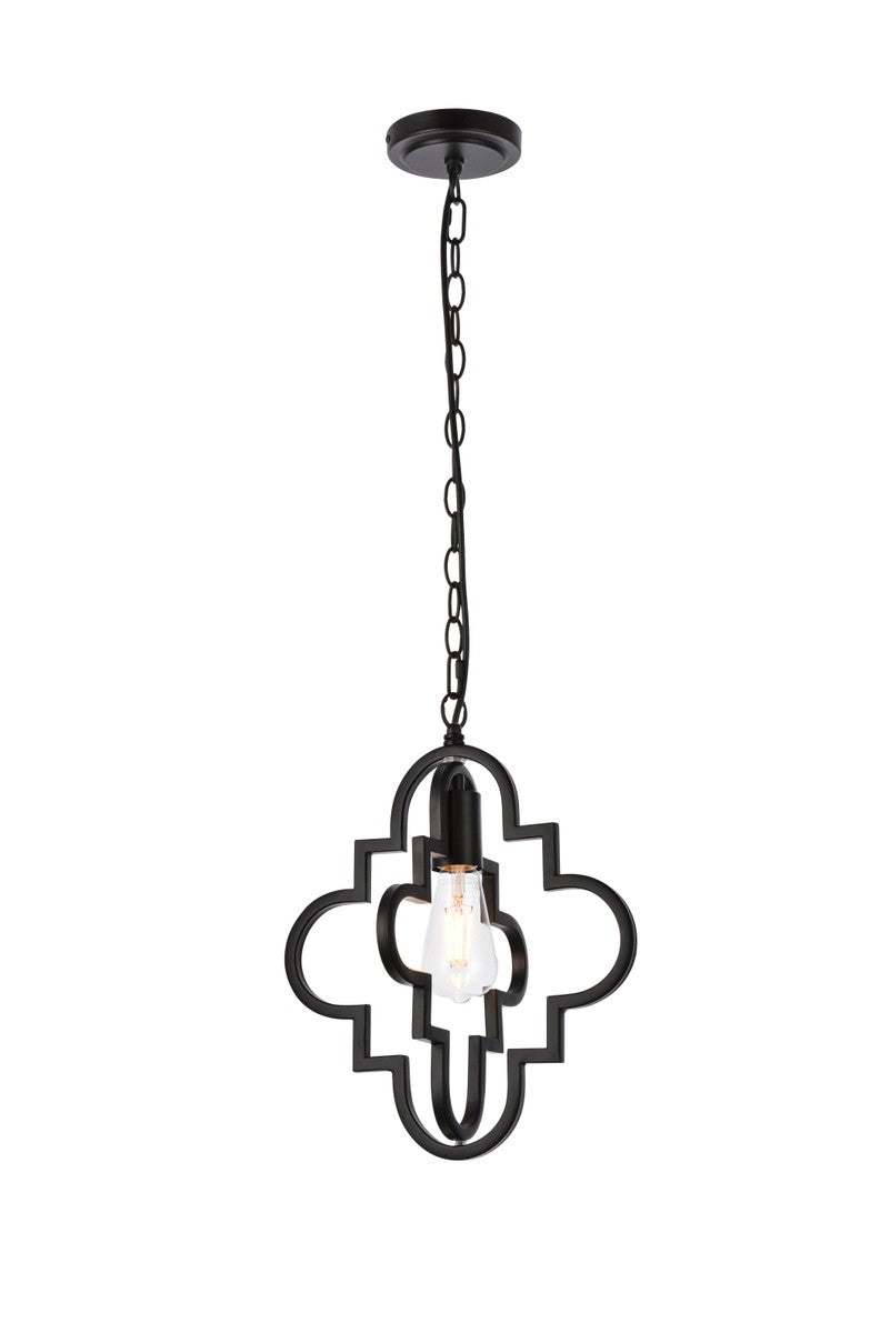 Sandara One Light Pendant in Black - available from The Lighting Shoppe, trusted by Canadian homeowners
