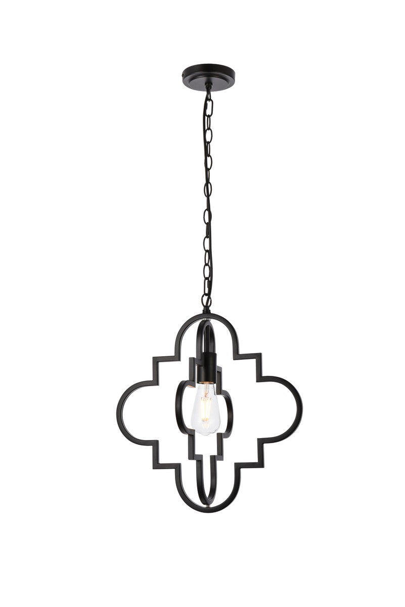 Sandara One Light Pendant in Black - available from The Lighting Shoppe, trusted by Canadian homeowners