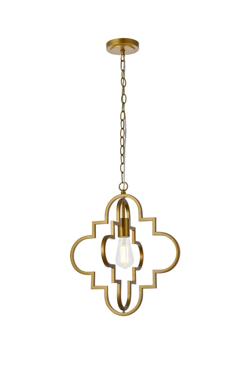 Sandara One Light Pendant in Brass - available from The Lighting Shoppe, trusted by Canadian homeowners