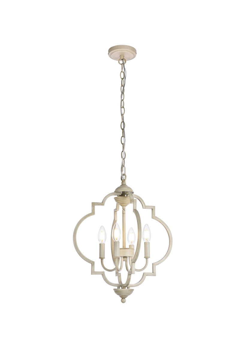 Sandara Four Light Pendant in Weathered Dove - available from The Lighting Shoppe, trusted by Canadian homeowners