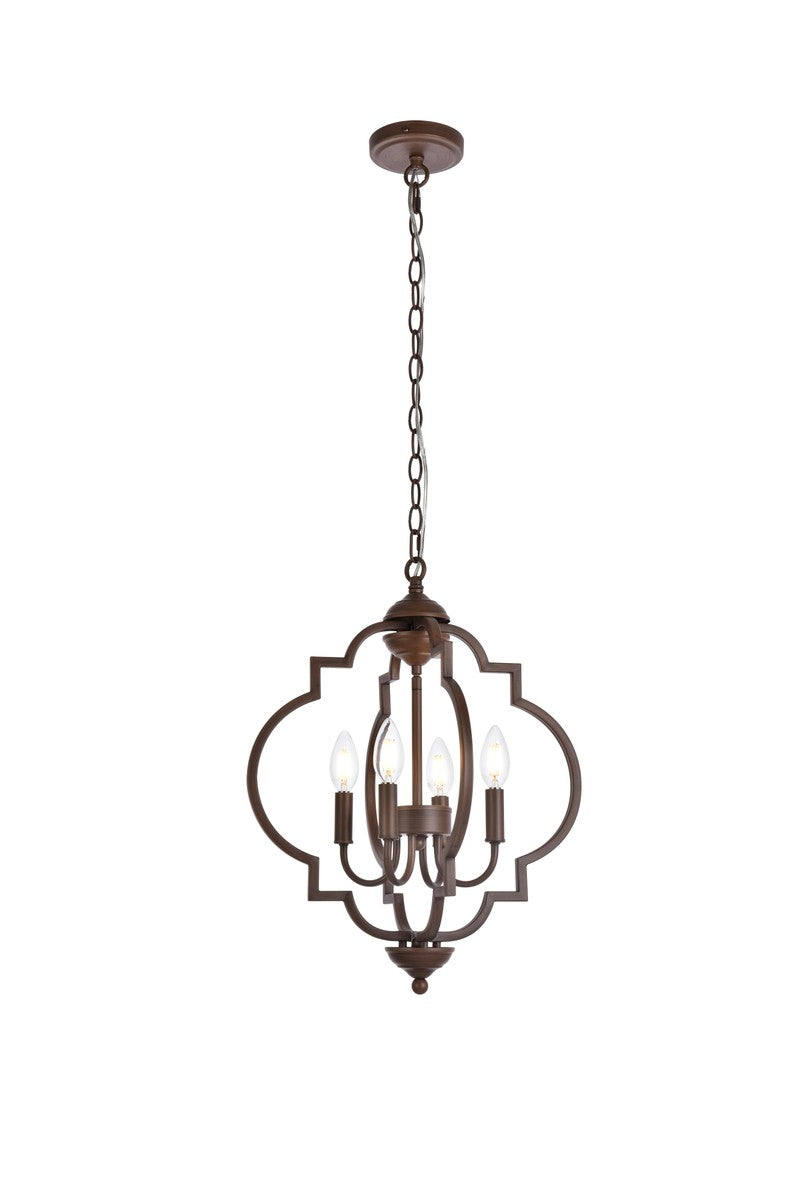Sandara Four Light Pendant in Weathered Oak - available from The Lighting Shoppe, trusted by Canadian homeowners