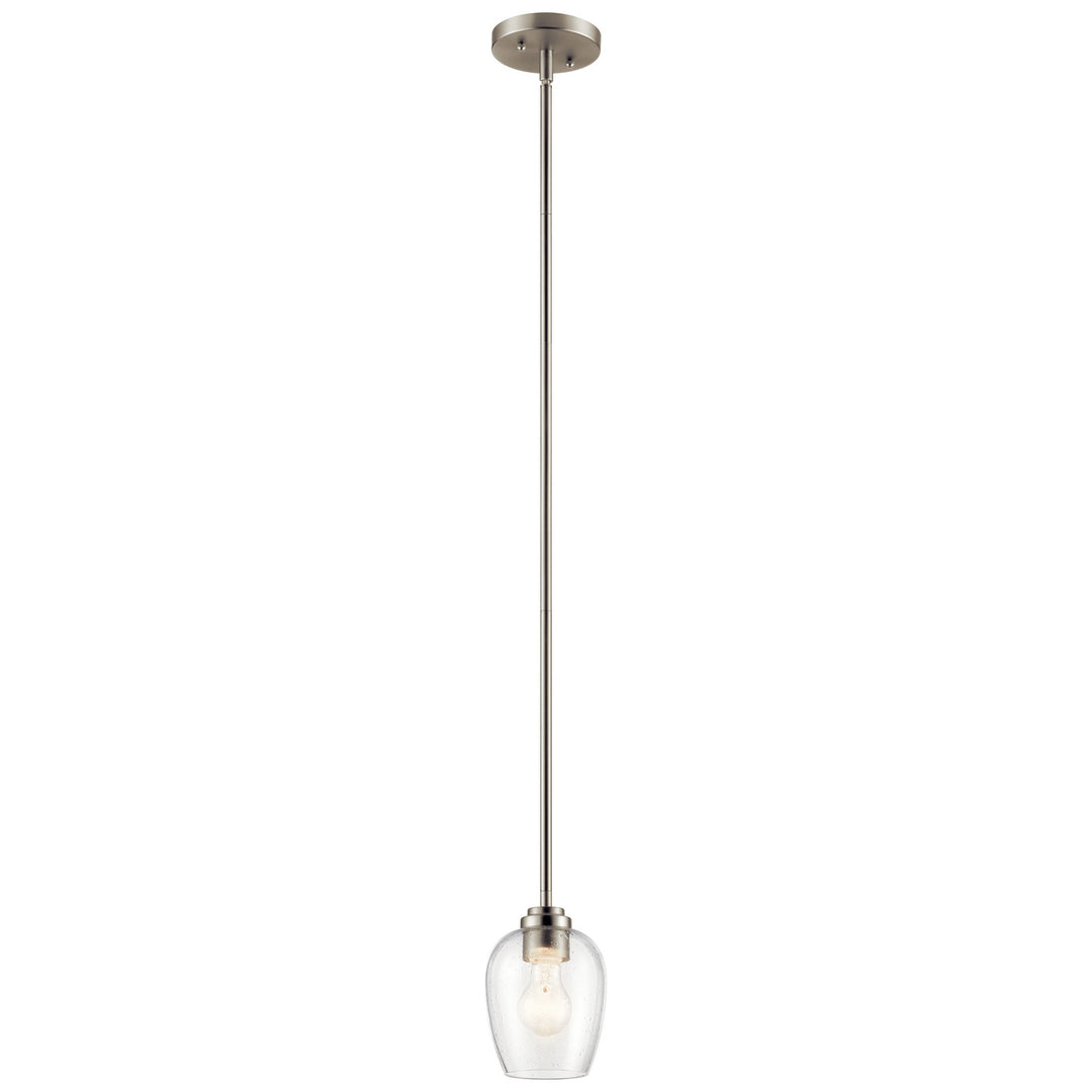 Kichler Canada - 44380NICS - One Light Mini Pendant - Valserrano - Brushed Nickel