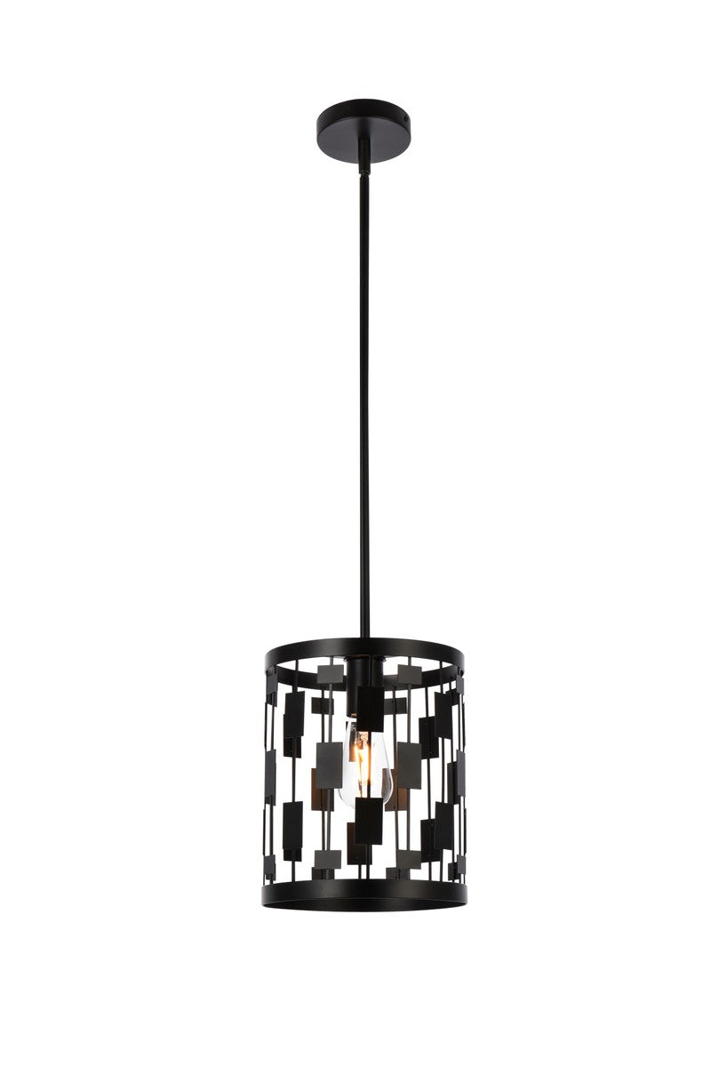 Levante One Light Pendant in Black - available from The Lighting Shoppe, trusted by Canadian homeowners