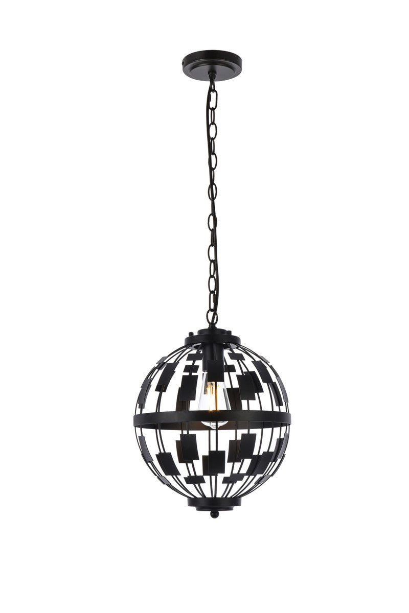 Levante One Light Pendant in Black - available from The Lighting Shoppe, trusted by Canadian homeowners