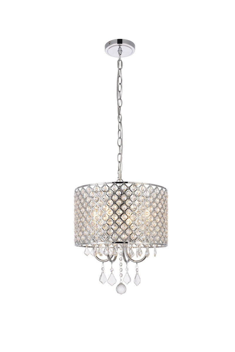 Elise Four Light Pendant in chrome - available from The Lighting Shoppe, trusted by Canadian homeowners
