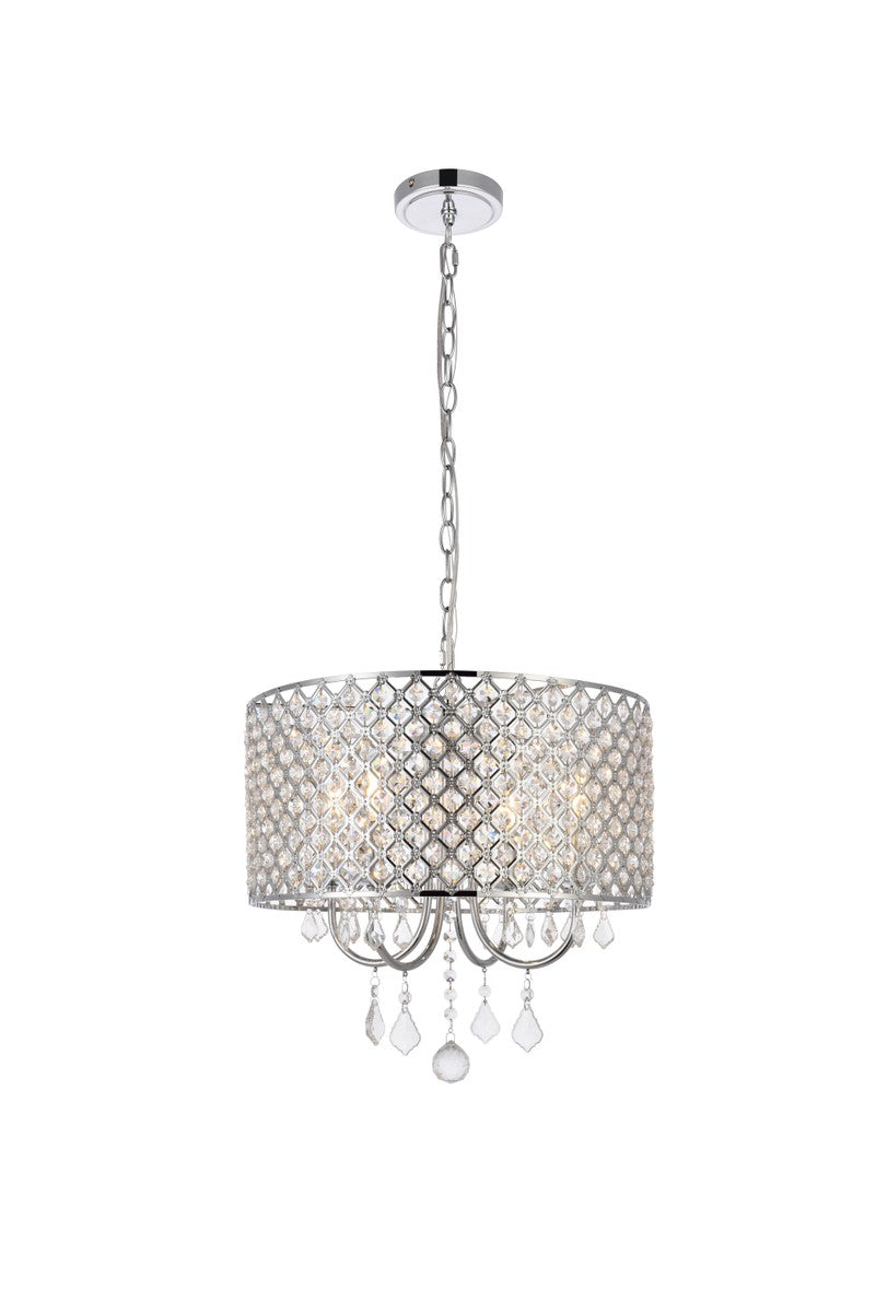 Elise Four Light Pendant in chrome - available from The Lighting Shoppe, trusted by Canadian homeowners