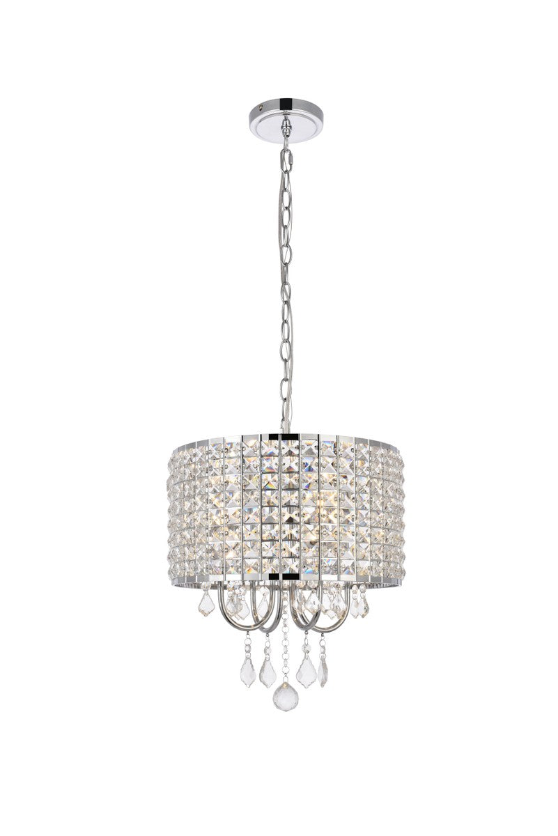 Elise Four Light Pendant in chrome - available from The Lighting Shoppe, trusted by Canadian homeowners