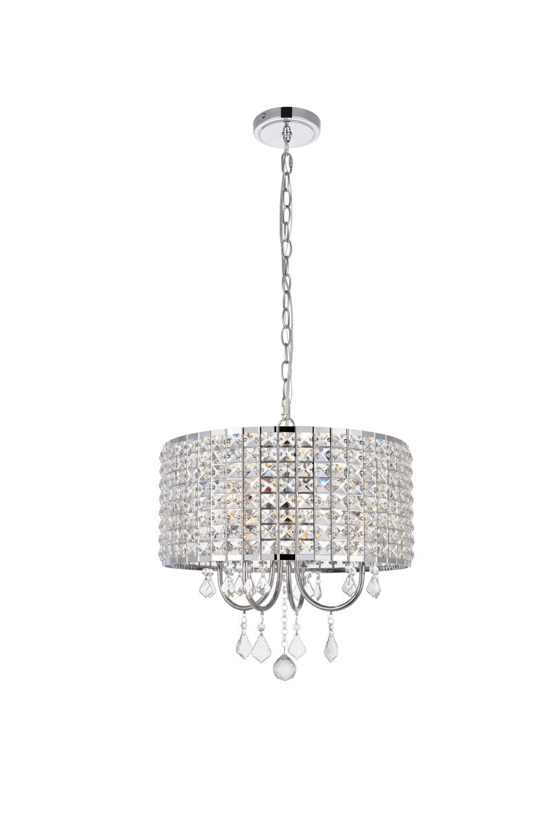 Elise Four Light Pendant in chrome - available from The Lighting Shoppe, trusted by Canadian homeowners