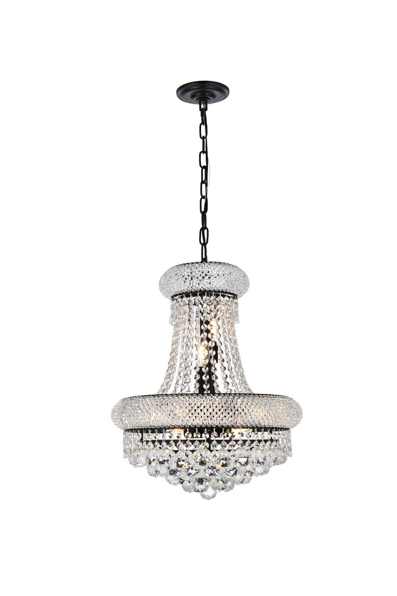 Primo Eight Light Pendant in Black - available from The Lighting Shoppe, trusted by Canadian homeowners