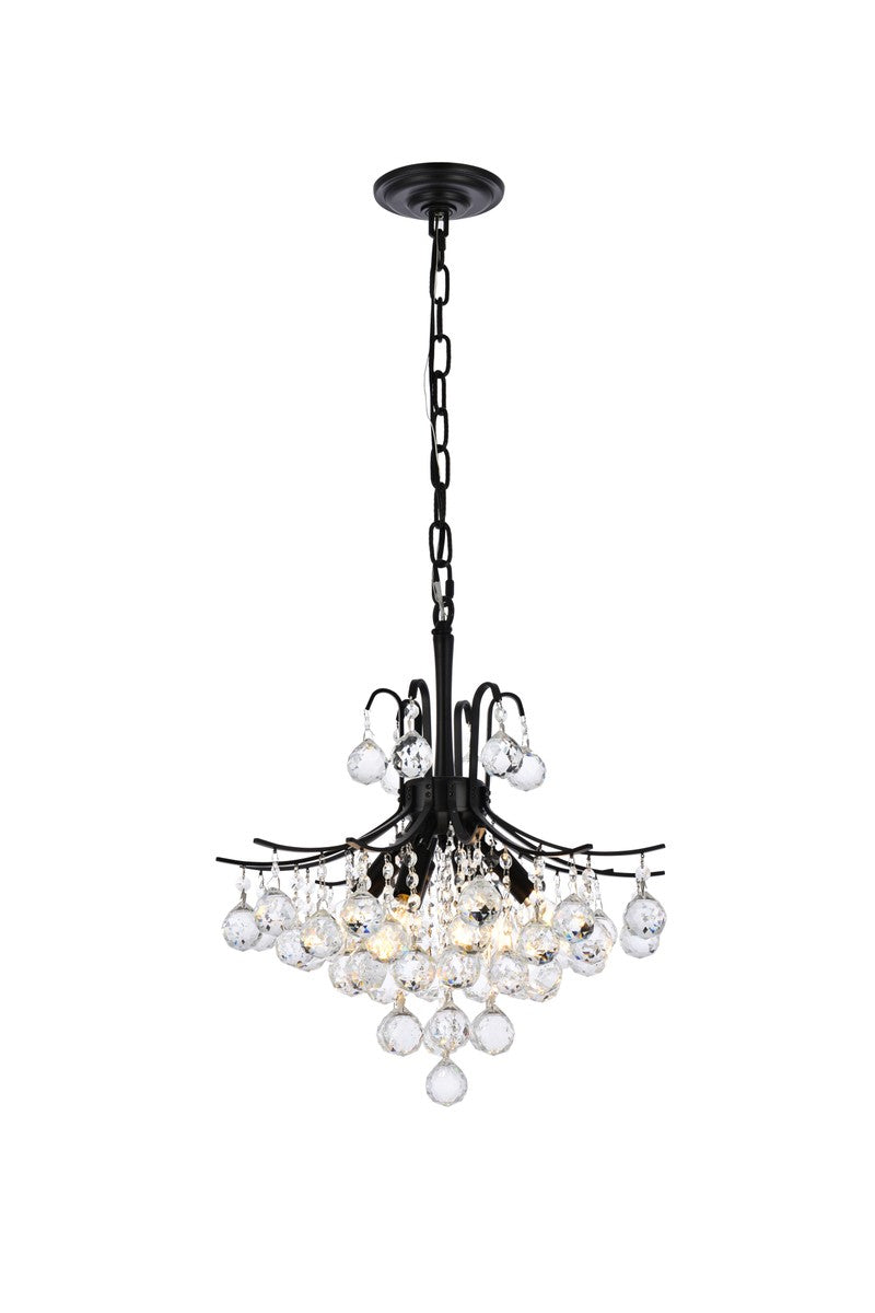Toureg Six Light Pendant in Black - available from The Lighting Shoppe, trusted by Canadian homeowners