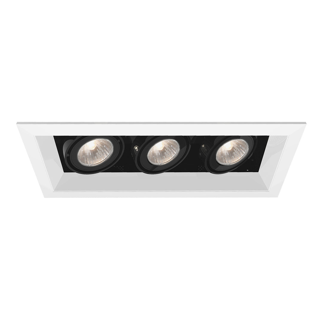 Eurofase Canada - TE113GU10-02 - MULT,GU10,TRM,3LT,50W,WHT/BLK - GU10 MULTI - White