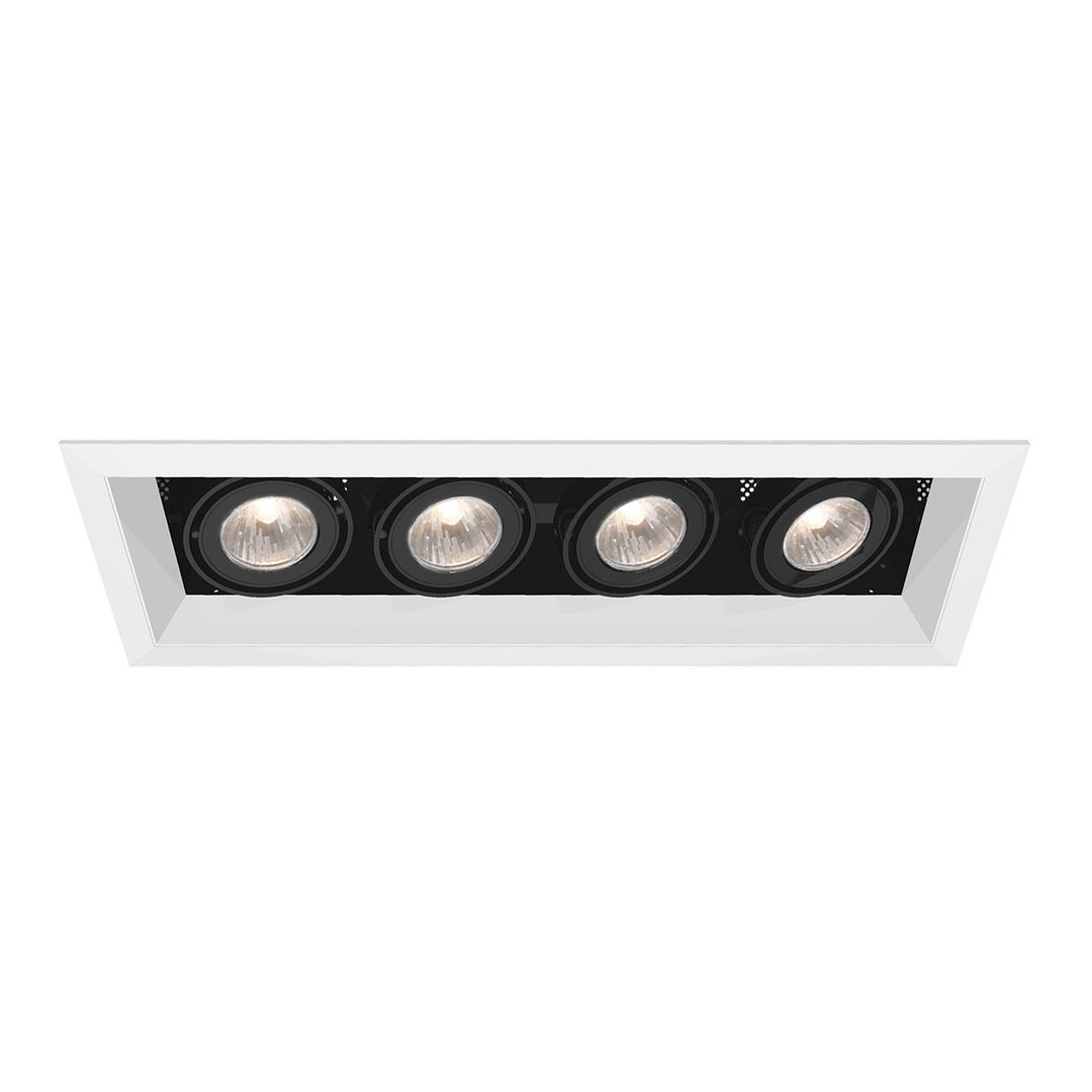 Eurofase Canada - TE114AGU10-02 - MULT,GU10,TRM,4LT,50W,WHT/BLK - GU10 MULTI - White