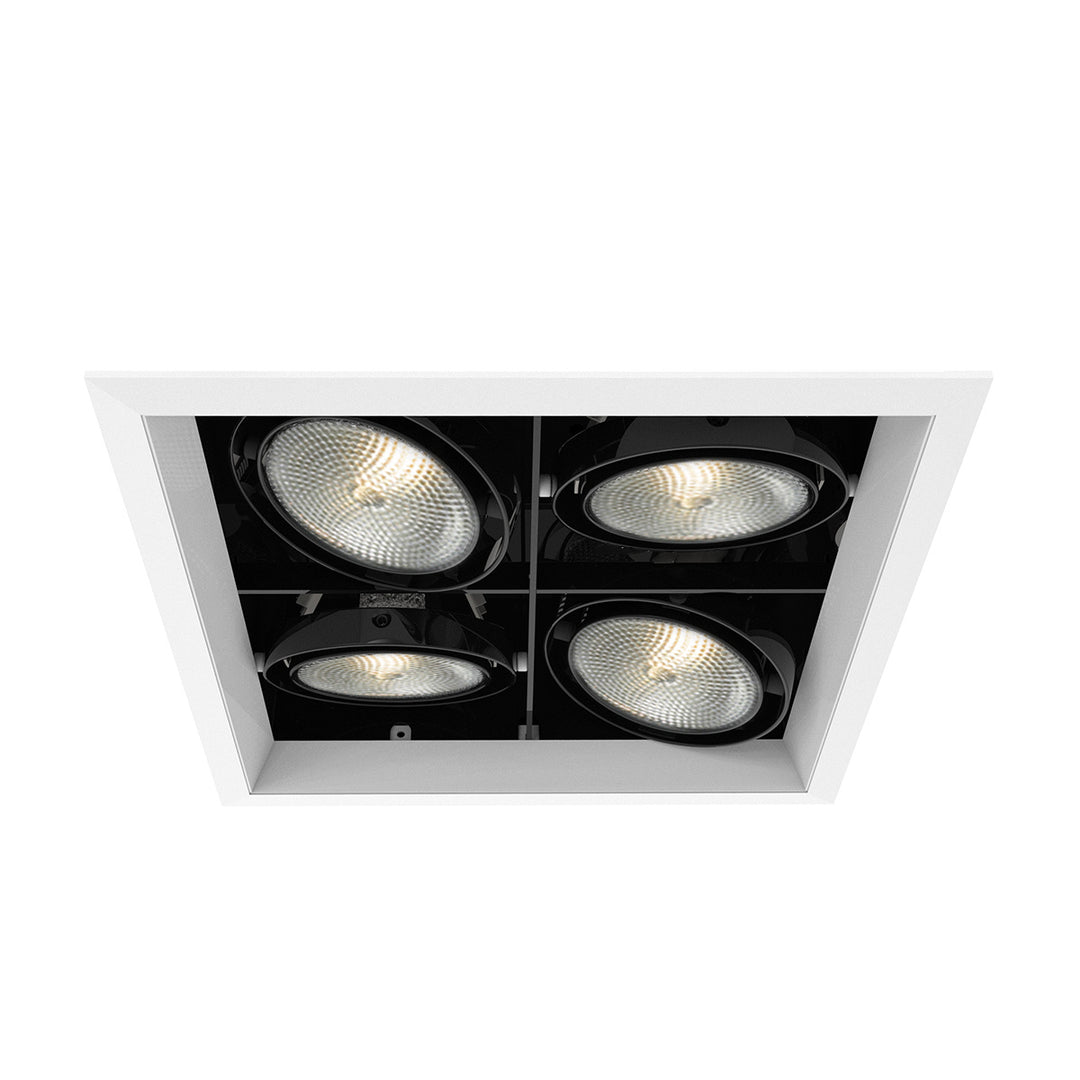 Eurofase Canada - TE134B-02 - MULT,PAR30,TRM,4LT,SQ,WHT/BLK - PAR30MULTI-GEN - White