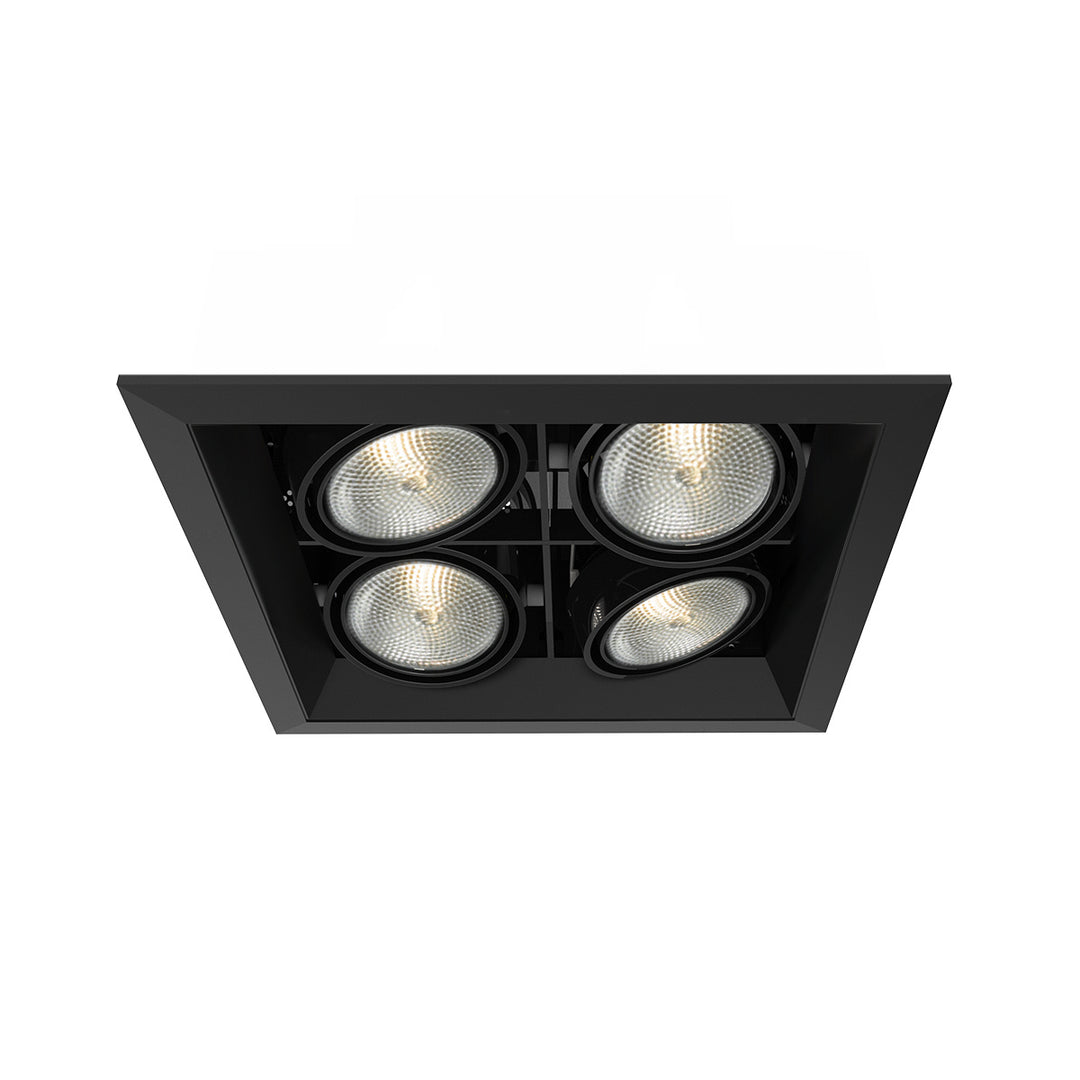Eurofase Canada - TE164B-01 - MULT,PAR20,TRM,4LT,SQ,BLK/BLK - PAR20MULTI-GEN - Black