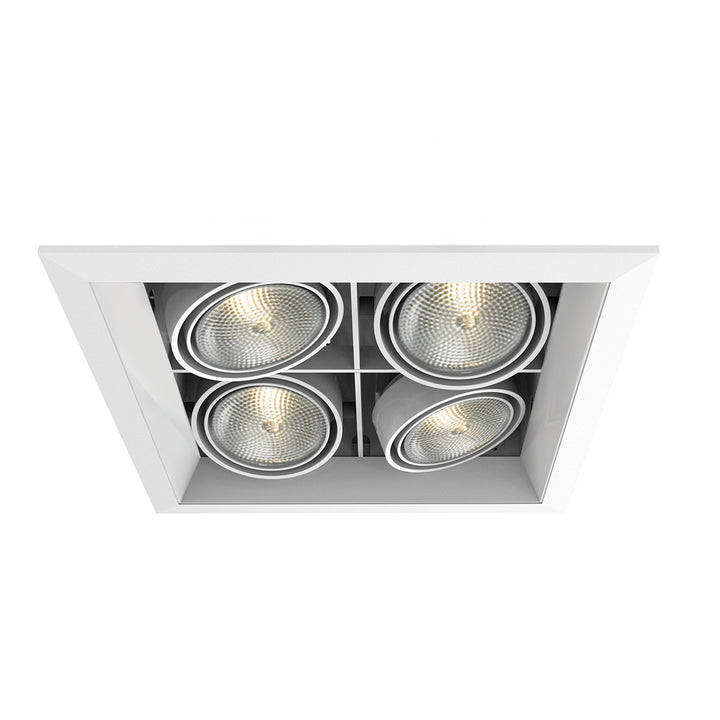 Eurofase Canada - TE164B-22 - MULT,PAR20,TRM,4LT,SQ,WHT/WHT - PAR20MULTI-GEN - White