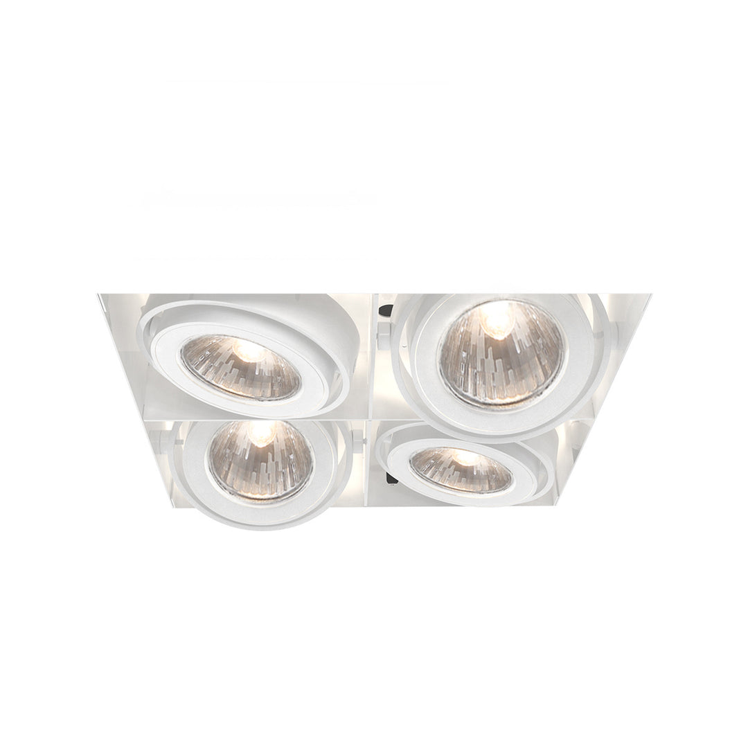 Eurofase Canada - TE214BGU10-02 - MULT,GU10,TRIMLSS,4LT,50W,WHT - GU10 MULTI - White