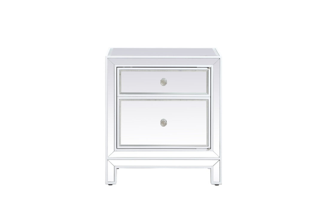 Reflexion Nightstand in White - available from The Lighting Shoppe, trusted by Canadian homeowners