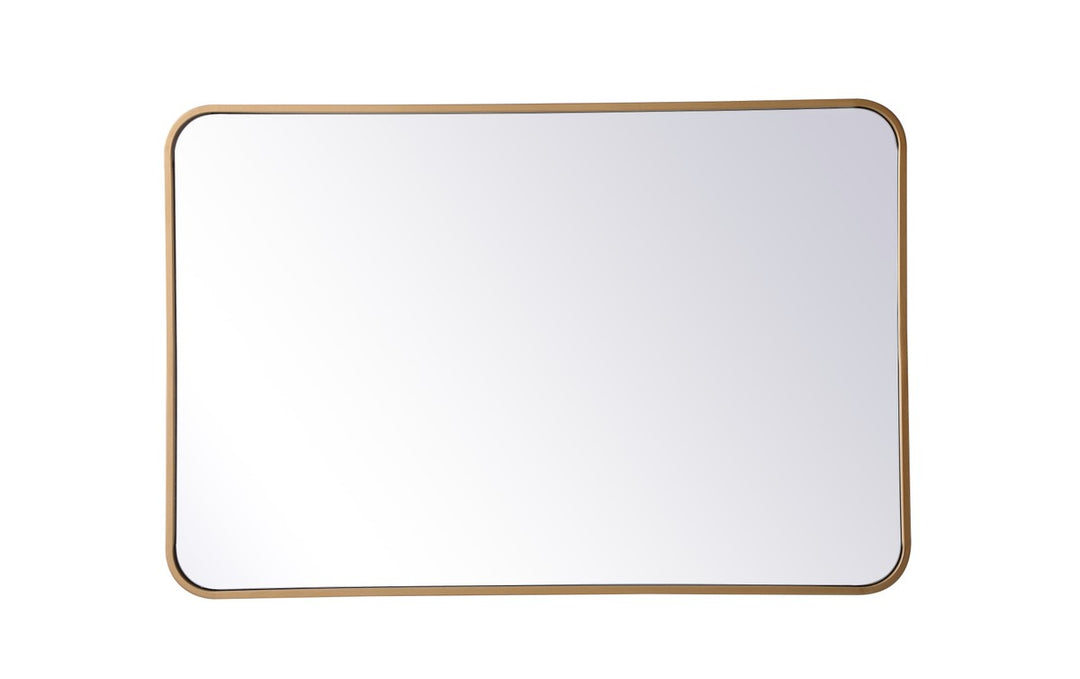 Evermore Mirror in Brass - available from The Lighting Shoppe, trusted by Canadian homeowners
