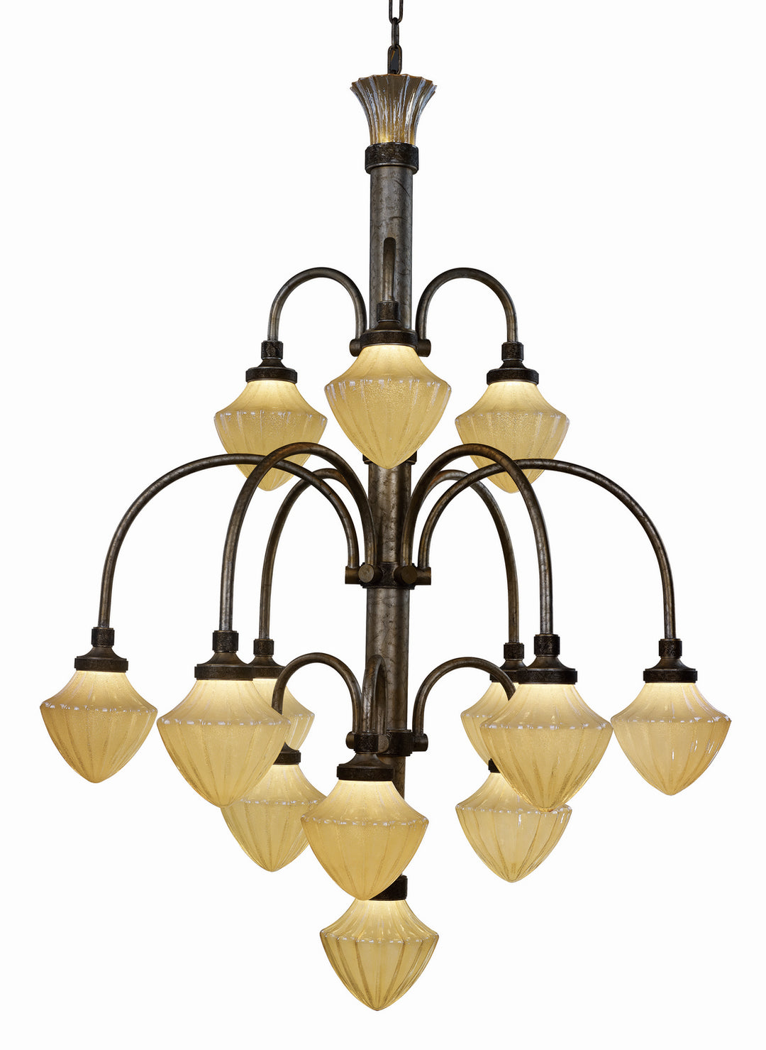 Wilshire LED Chandelier in Argent - available from The Lighting Shoppe, trusted by Canadian homeowners